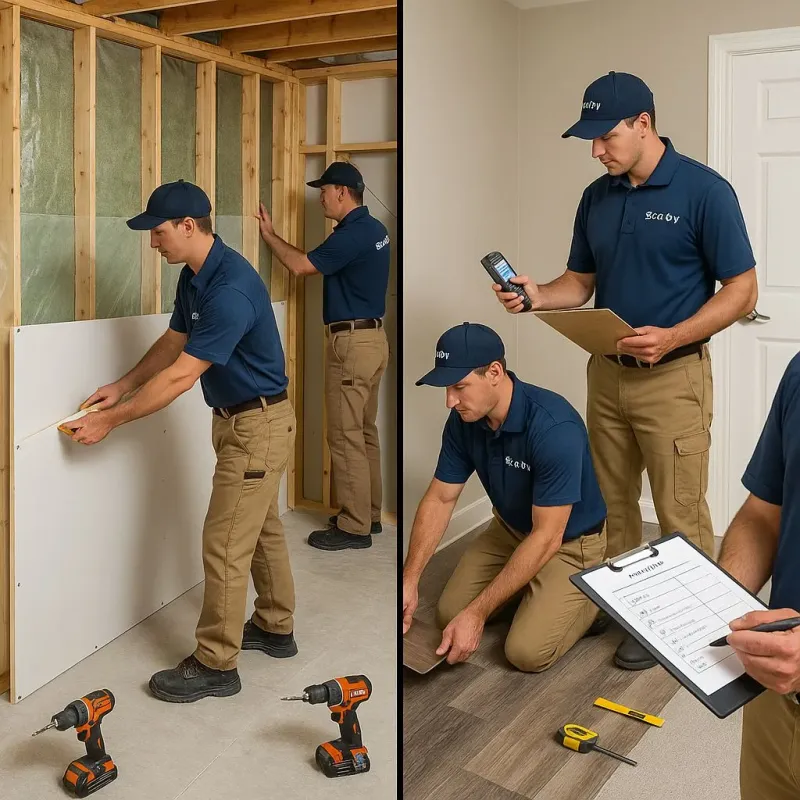 Repairs and Reconstruction process in Albemarle, NC