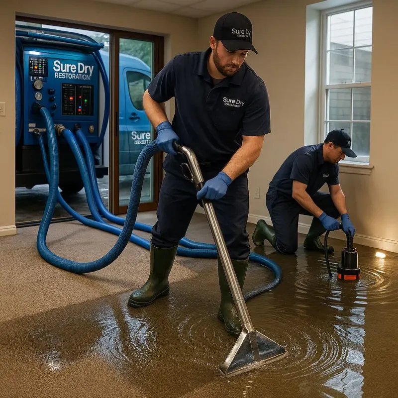Water Extraction and Removal process in Albemarle, NC